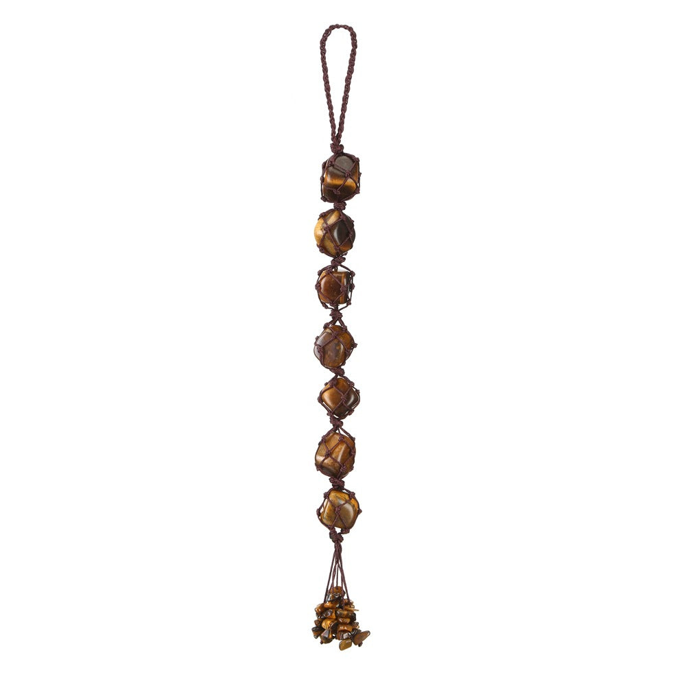 7 Chakra Healing Crystal Pendant | Natural Gemstone Hand-Woven Pendant for Meditation & Energy Balance