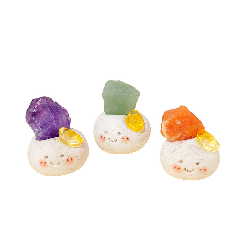 Natural Crystal Small Douding Decoration DIY