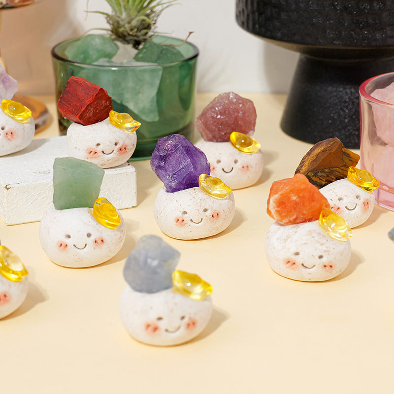 Natural Crystal Small Douding Decoration DIY