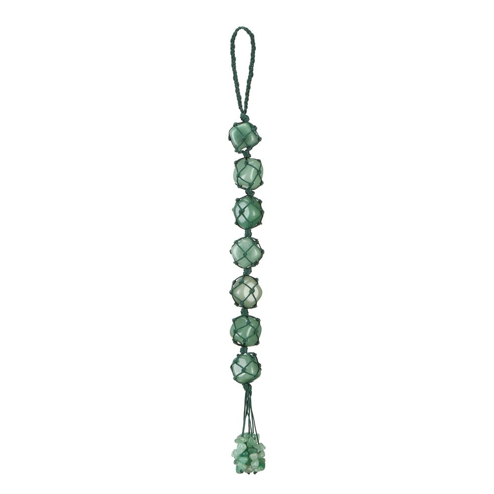 7 Chakra Healing Crystal Pendant | Natural Gemstone Hand-Woven Pendant for Meditation & Energy Balance