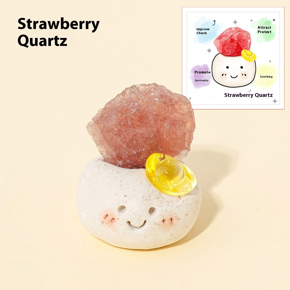 Natural Crystal Small Douding Decoration DIY
