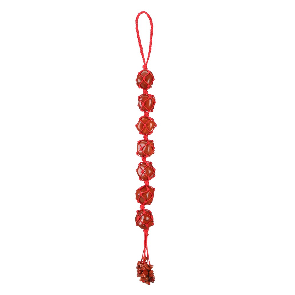 7 Chakra Healing Crystal Pendant | Natural Gemstone Hand-Woven Pendant for Meditation & Energy Balance