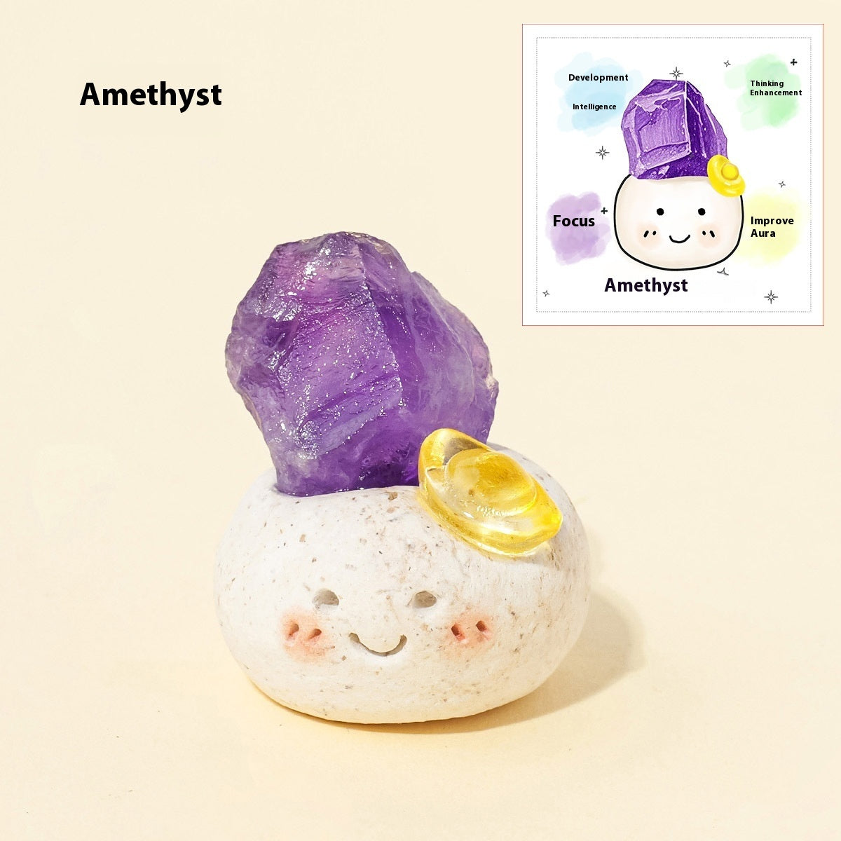 Natural Crystal Small Douding Decoration DIY