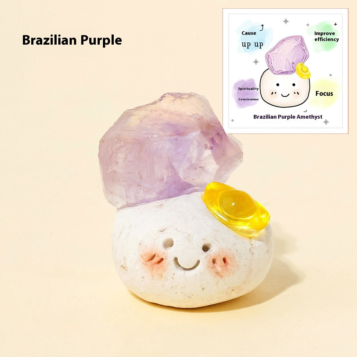Natural Crystal Small Douding Decoration DIY