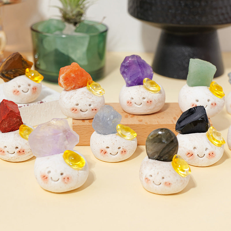 Natural Crystal Small Douding Decoration DIY